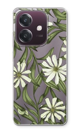 White flower pattern