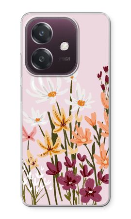 Painted wildflowers
