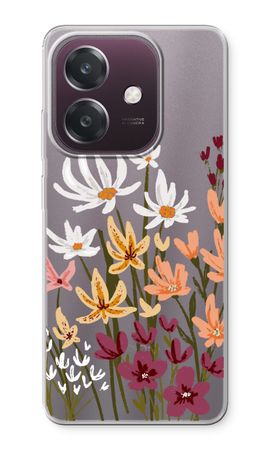 Painted wildflowers