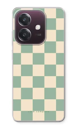 Checkered Mint, Oppo A60 5G soft hoesje