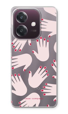 Hands pink