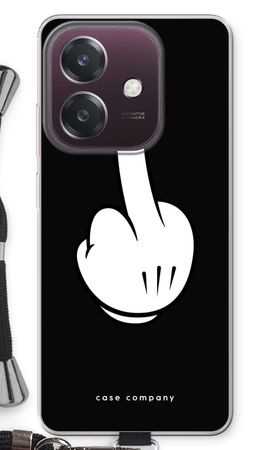 Middle finger black