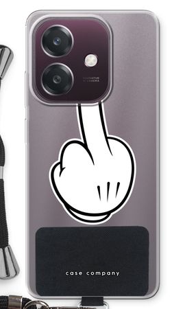 Middle finger black