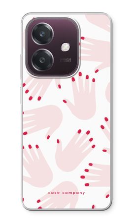 Hands pink