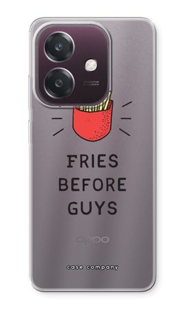 Fries before guys