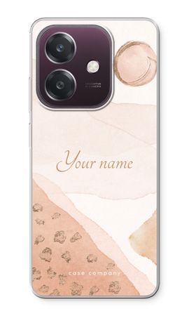 Gold Spots Namecase - Blush