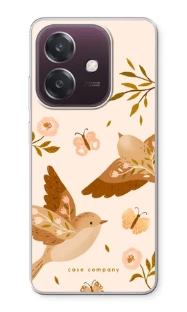 Fluttering Pair, Oppo A60 5G pehmeä kotelo