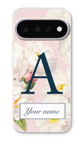 Lentebloemen witte rozen