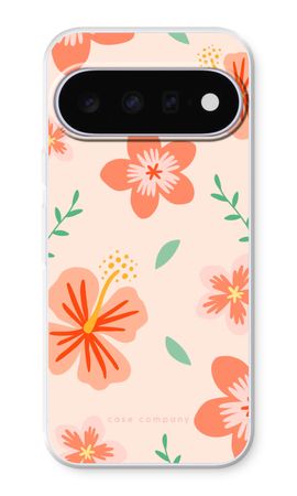 Tropical Pink Flowers