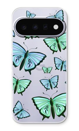 Blue & Green Butterflies