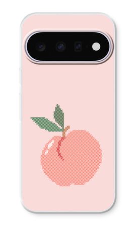 Stitched Peach