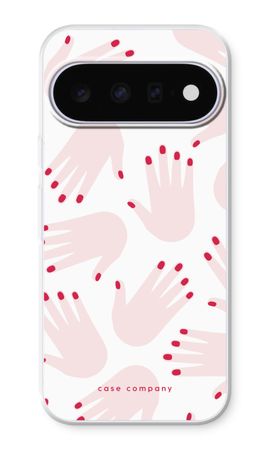 Hands pink