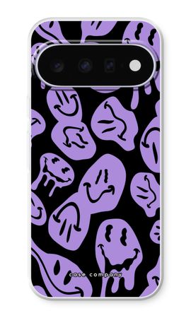 Melting Smiley - Purple