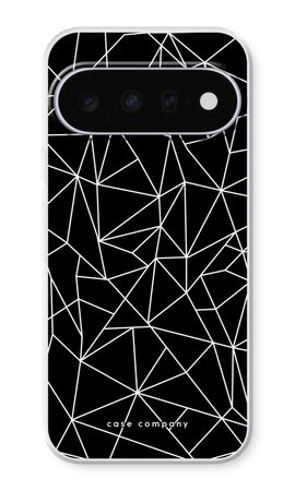 Geometric lines white