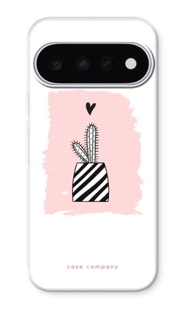 Black and white cactus
