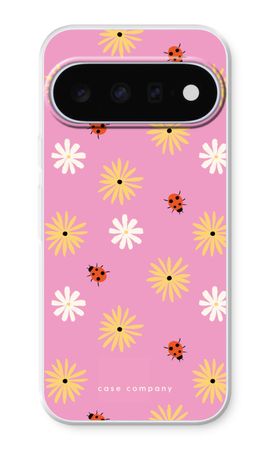 Petals And Ladybugs