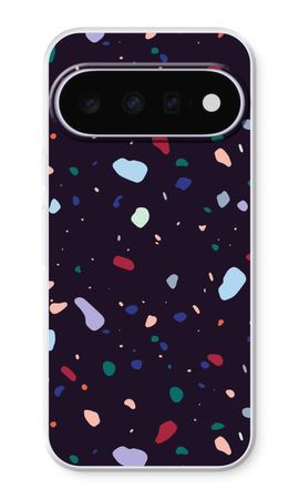 Dark Rounded Terrazzo