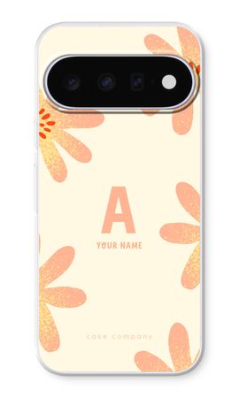 Peach Blossom Monogram