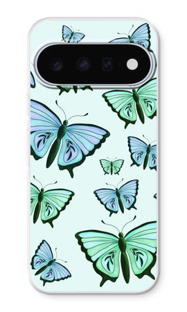 Blue & Green Butterflies
