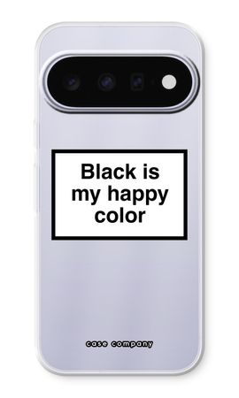 Black is my happy color