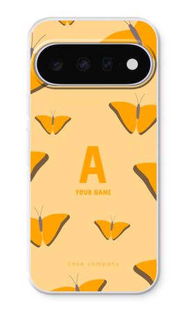 Amber Butterflies Monogram