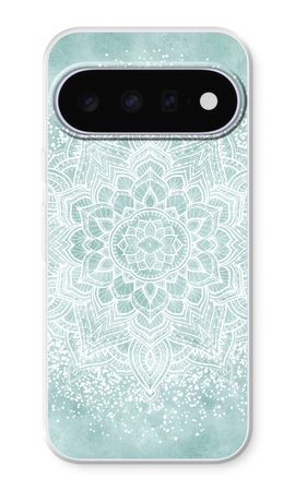 Boho witte mandala
