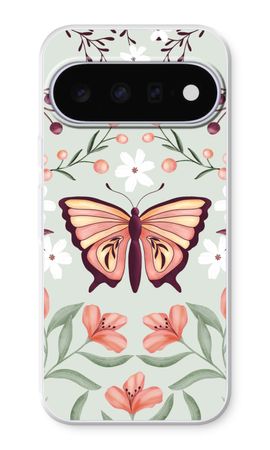 Butterfly in a floral world