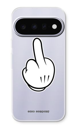 Middle finger white