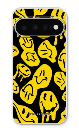 Melting smiley - Yellow