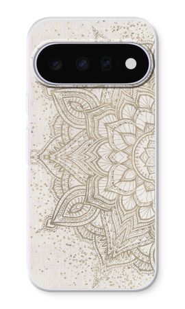 Boho golden mandala