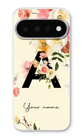 Flirty Flowers Monogram