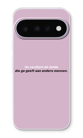 Ge verdient de liefde