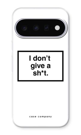 Don't give a shit