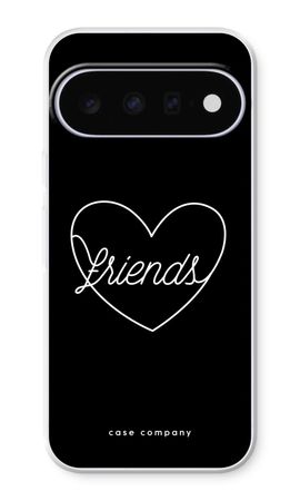 Friends heart black