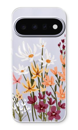 Painted wildflowers