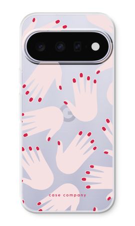 Hands pink