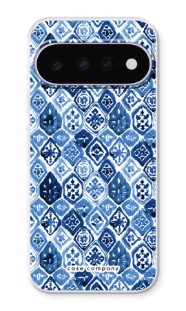Blauw motief
