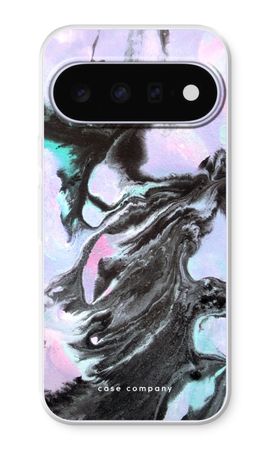 Pastel zwart