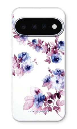 Water paint flowers
