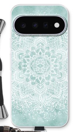 Mandala blanc boho
