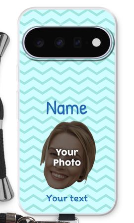 Personalisiertes Gesicht - Streifendesign