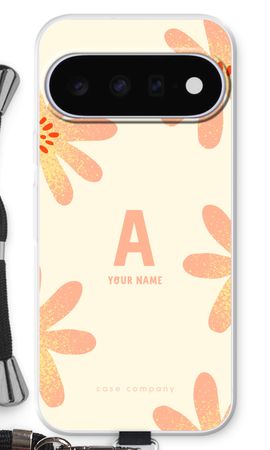 Peach Blossom Monogram