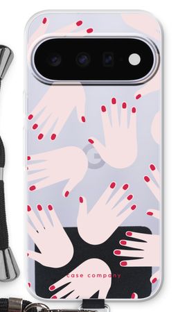 Hands pink