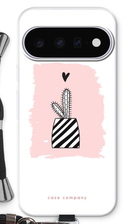 Black and white cactus