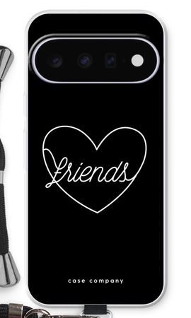 Friends heart black