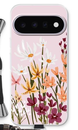 Painted wildflowers