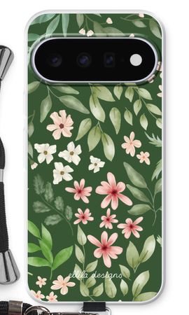 Botanical green sweet flower heaven