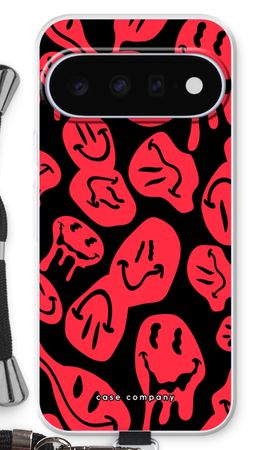 Schmelzender Smiley - Rot