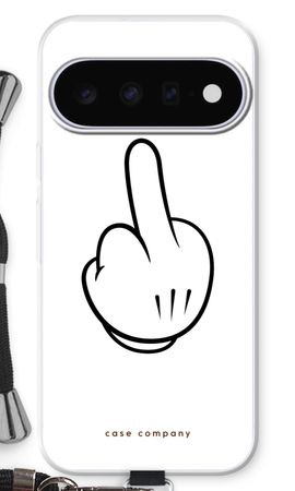 Middle finger white