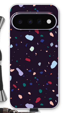 Dark Rounded Terrazzo